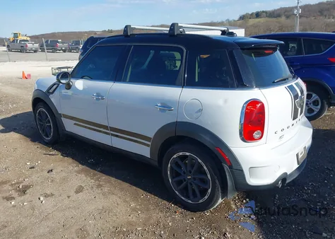 2014 Mini Countryman Cooper S z USA, uszkodzony, nr VIN WMWZC3C59EWP28747